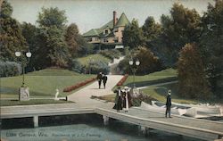 Residence of J.C. Fleming Postcard