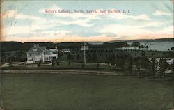 Actor's Colony, North Haven Postcard