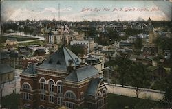 Bird's Eye View Grand Rapids, MI Postcard Postcard Postcard