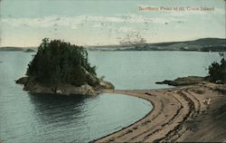 Southern Point of St. Croix Island Postcard