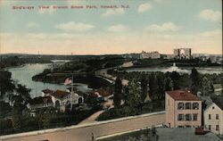 Bird's-eye View Branch Brook Park Postcard