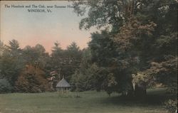 The Hemlock and The Oak, near Summer House Windsor, VT Postcard Postcard Postcard