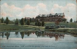 Hotel Northfield and Grounds, View from the Pond East Northfield, MA Postcard Postcard Postcard