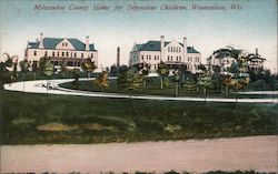 Milwaukee County Home for Dependent Children Postcard
