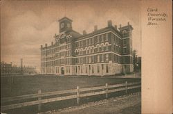 Clark University Worcester, MA Postcard Postcard Postcard