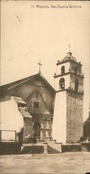 Mission San Buena Ventura Postcard