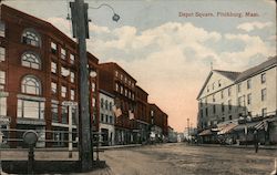 Depot Square Postcard