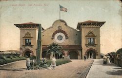 Sunset Depot Postcard