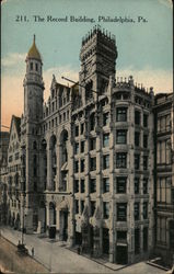 The Record Building Postcard