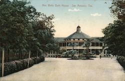 Hot Wells Bath House Postcard