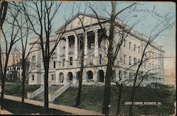 State Library Richmond, VA Postcard Postcard Postcard