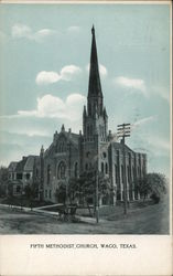 Fifth Methodist Church Waco, TX Postcard Postcard Postcard