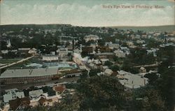 Bird's Eye View of Fitchburg Postcard
