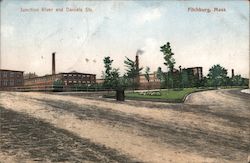 Junction River and Daniels Sts. Postcard