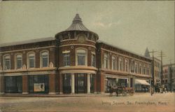 Irving Square So. Framingham, MA Postcard Postcard Postcard