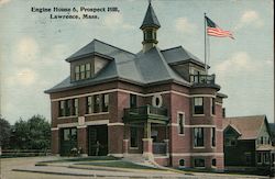 Engine House 6, Prospect Hill Postcard