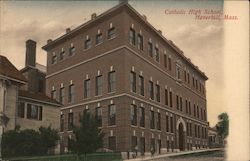 Catholic High School Haverhill, MA Postcard Postcard Postcard