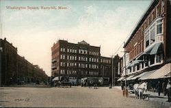 Washington Square Haverhill, MA Postcard Postcard Postcard