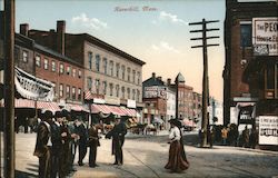 Street Scene Postcard