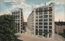 Burgess and Lang Buildings Postcard