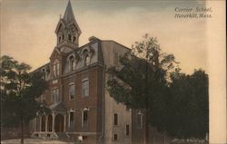 Currier School Haverhill, MA Postcard Postcard Postcard