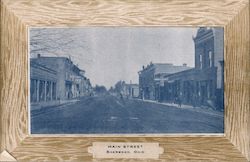 Main Street Sherwood, OH Postcard Postcard 