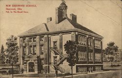 New Sherwood Schools Postcard