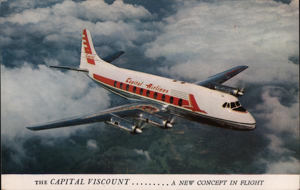 The Capital Viscount, A New Concept in Flight Aircraft