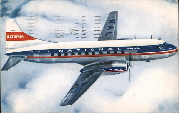 National Airlines Convair-340 Aircraft