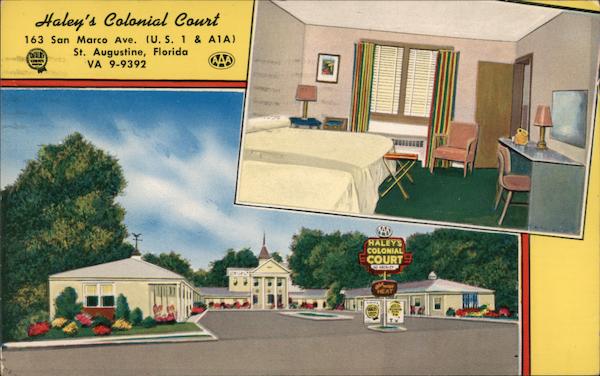 Haley's Colonial Court St. Augustine Florida