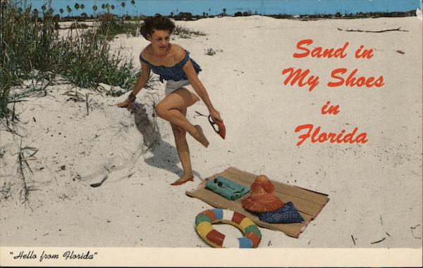 Sand in my Shoes in Florida