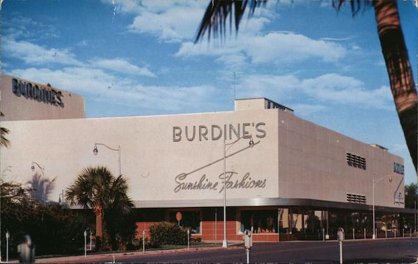 Burdine's Miami Beach Florida John M. Rast