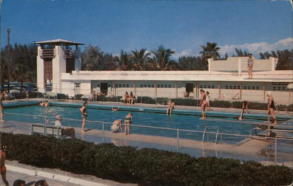 Lido Beach Pool and Casino, Overlooking the Gulf of Mexico Sarasota Florida