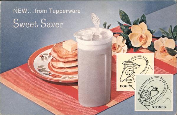 New From Tupperware Sweet Savor Advertising
