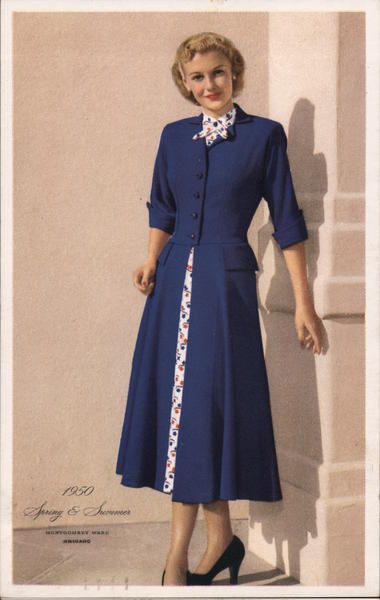 Montgomery Ward Spring & Summer Catalog, 1950 Advertising