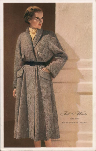 Fall and Winter 1950-1951 Montgomery Ward Advertising