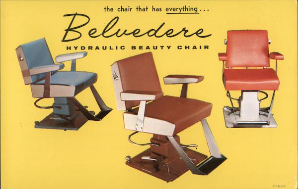 Belvedere Hydraulic Beauty Chair - the chair that has Everything