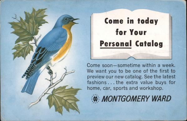 First Sign of Spring - Wards 1964 Spring and Summer Catalog