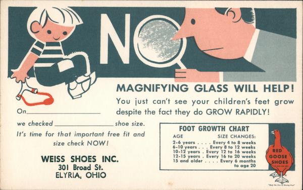 Weiss Shoes Elyria Ohio Advertising