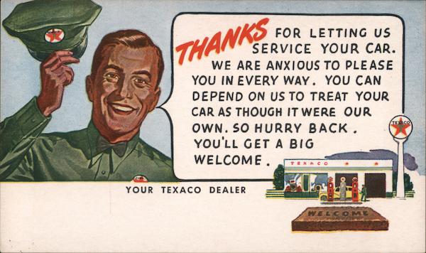 Your Texaco Dealer Advertising