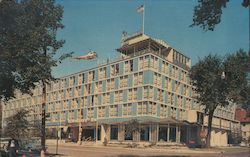 The Milwaukee Inn Hotel Downtown Milwaukee WI Chrome Postcard Postcard