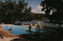 Swimming Pool, American Baptist Assembly Green Lake, WI Postcard Postcard Postcard