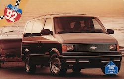 92 Chevy Astro-Van Cars Postcard Postcard 