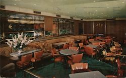 Marine Room, Olympic west Hotel Postcard