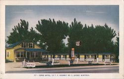 Serge Motel Postcard