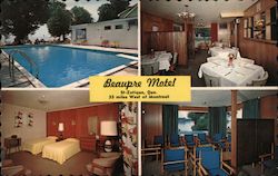 Beaupre Motel St-Zotique, QC Canada Quebec Postcard Postcard Postcard