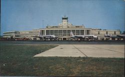 The Administration Building at the Washington National Airport District Of Columbia Washington DC Postcard Postcard Postcard