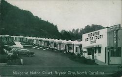 Miagene Motor Court Bryson City, NC Postcard Postcard Postcard