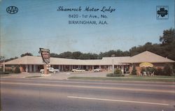 Shamrock Motor Lodge - 8420-1st Ave., No. Birmingham, AL Postcard Postcard Postcard