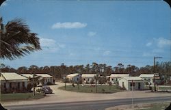 Royal Palm Court Fort Pierce, FL Postcard Postcard Postcard